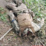 Dead Ukrainian soldier