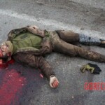 Dead Ukrainian soldier