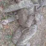 Dead Ukrainian soldier