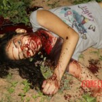 Teen girl found with her throat deeply cut