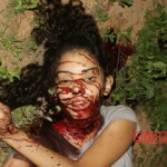 Teen girl found with her throat deeply cut