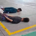 Two criminals lynched and burned to death