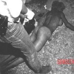 Vintage photo of dead woman