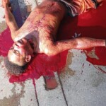 Man stabbed and slashed to death in public in city centre