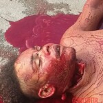 Man stabbed and slashed to death in public in city centre