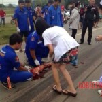 Thai senior crushed by truck