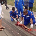 Thai senior crushed by truck