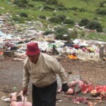 Traditional Tibetan sky burial