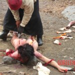 Traditional Tibetan sky burial