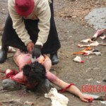 Traditional Tibetan sky burial