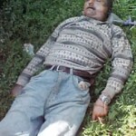 Dead homeless man found between two cars