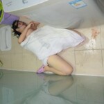 Initial examination of dead Chinese woman found in bathroom