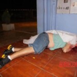 Man assassinated inside café