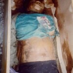 Process of human body decomposition