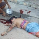 Young Brazilian woman murdered in front of her house