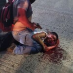 Guy defended himself from robber and painfully detained him