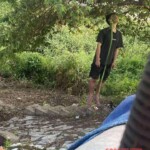 Hanged man found at village gas station