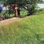 Hanged man found at village gas station