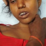 Indian woman working on farm hanged herself from fruit tree