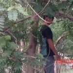 Young Cambodian man hanged himself in garden