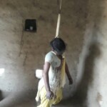 Young Indian woman hanged herself because of debts