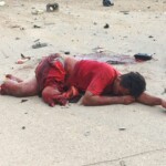 Collision between two trucks resulted in death of one driver