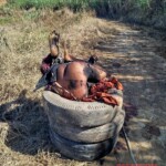 Dead man found stuffed inside tires