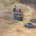 Dead man found stuffed inside tires