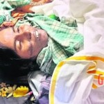 Dead Indian woman