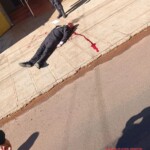 Madman commits suicide in front of Brazilian consulate building