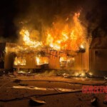 Missile in Donetsk killed woman and injured three people