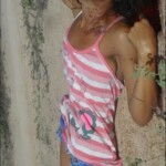 Skinny Brazilian prostitute found dead on dirt road