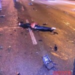 Three killed as Mercedes crashes at 190 mph