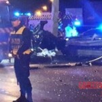 Three killed as Mercedes crashes at 190 mph