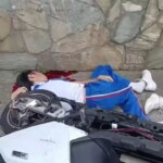 Two teenagers on scooter died after head-on crash into wall