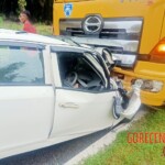 Woman had head-on collision with truck and died