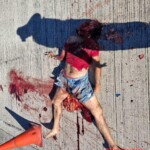 Brazilian motorcyclist drove into oncoming traffic and fatally crashed