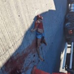 Brazilian motorcyclist drove into oncoming traffic and fatally crashed