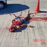 Brazilian motorcyclist drove into oncoming traffic and fatally crashed