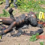 Five electrical cable thieves ended up fried