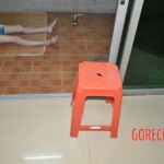 Initial examination of hanged Chinese woman