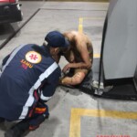 Brazilian pours gasoline on himself and sets himself on fire