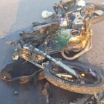 Collision with truck tore motorcyclist’s body