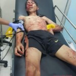 Couple with child fatally attacked by home bulgar