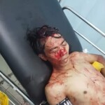 Couple with child fatally attacked by home bulgar