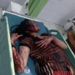 Couple with child fatally attacked by home bulgar