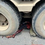 Vietnamese man throws himself under moving truck