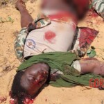 Aftermath of attack by African branch of ISIS on Christian village