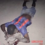 Aftermath of attack by African branch of ISIS on Christian village