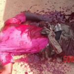 Armed attack by terrorists on military vehicle